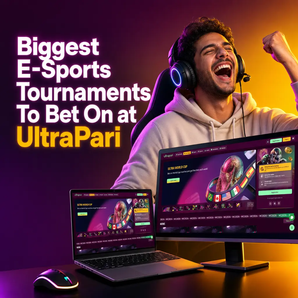 Biggest esports tournaments to bet on at UltraPari including CS2, Dota 2, Valorant, and League of Legends events