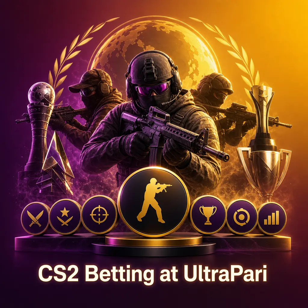 CS2 betting markets on UltraPari for Bangladeshi bettors covering IEM, ESL, BLAST, and PGL tournaments