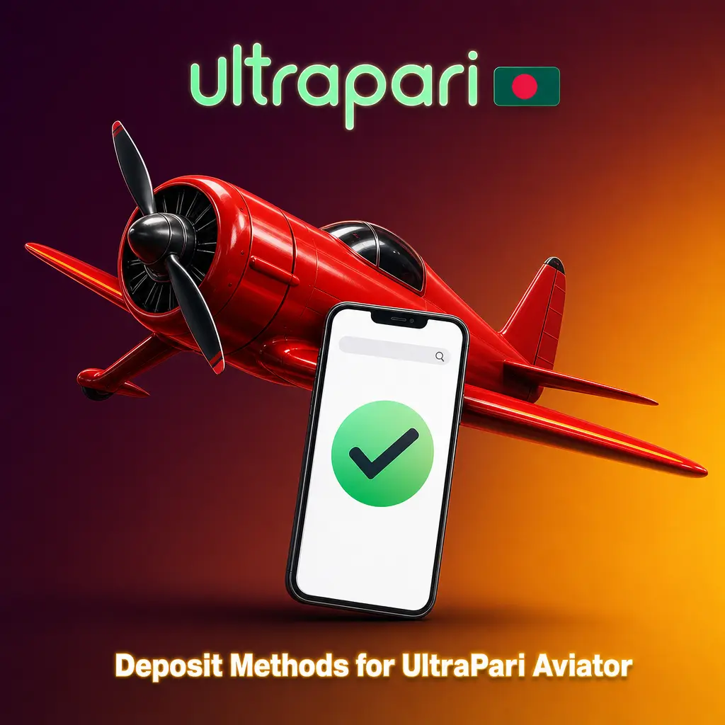UltraPari Aviator deposit methods including bKash, Nagad, Upay, MoneyGo, and crypto options for Bangladesh players