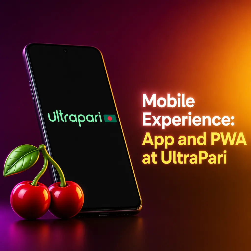 UltraPari PWA on mobile browser offering fast load, low data use, and stable gameplay in low-signal conditions