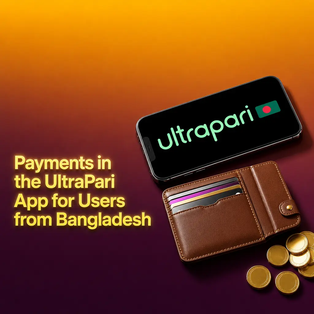 UltraPari app payment methods for Bangladesh users including bKash, Nagad, Upay, and cryptocurrency options