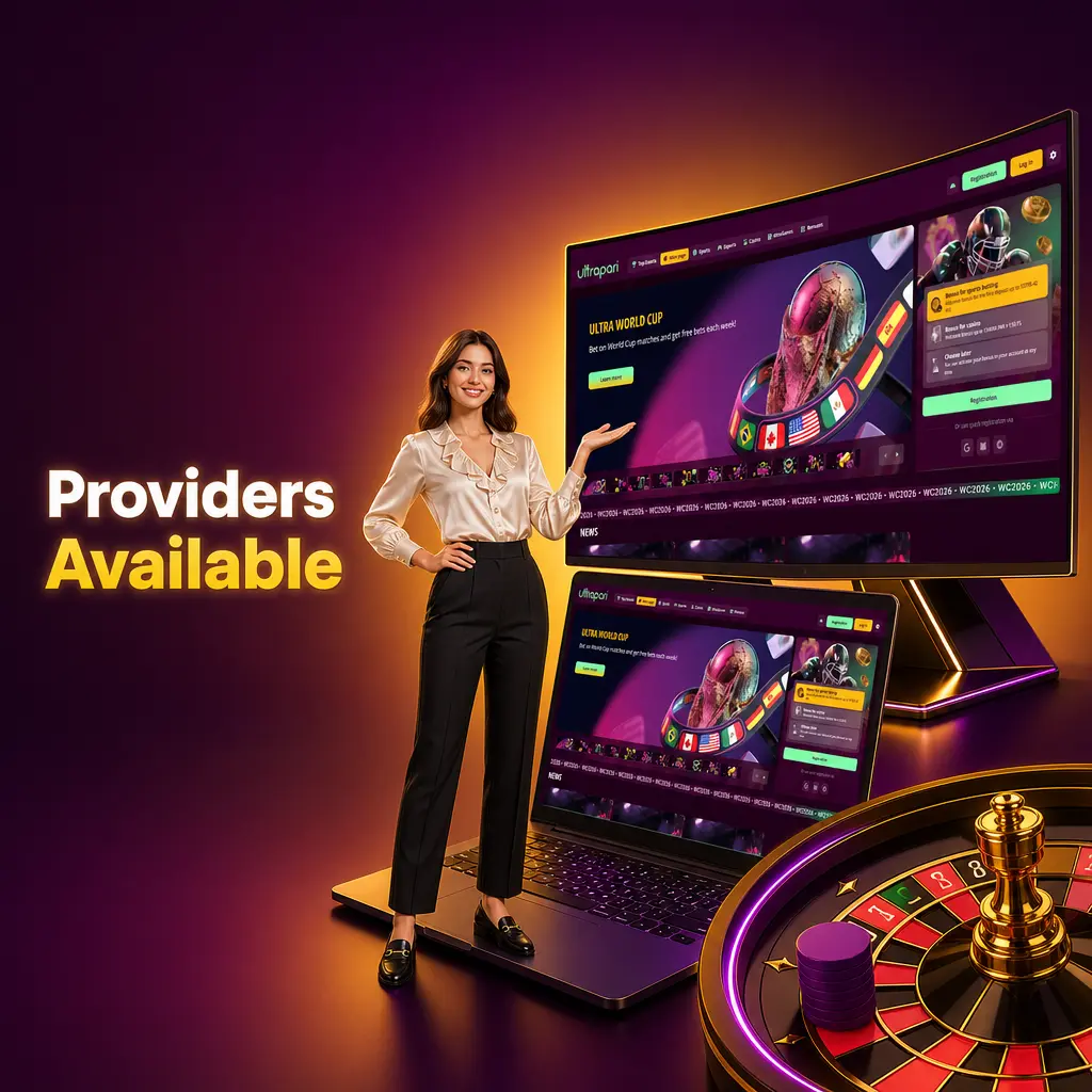 UltraPari live casino providers Evolution, Pragmatic Play Live, and Ezugi offering certified tables with OCR technology