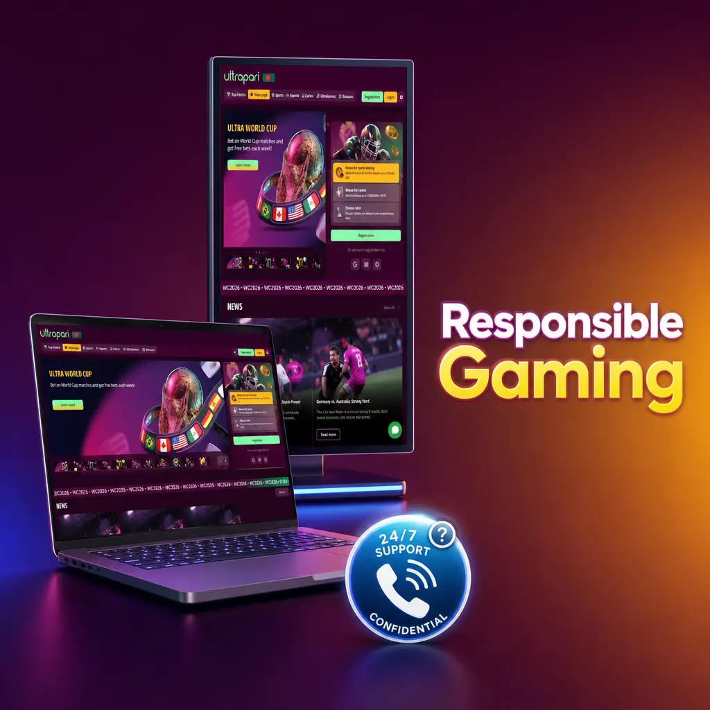 Responsible gaming controls for limits, reminders, cooling off, and 18+ safe betting support